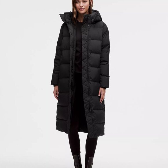 Lululemon - Wunder Puff 600-Down-Fill Long Jacket - Black - Size 6 - Picture 1 of 15